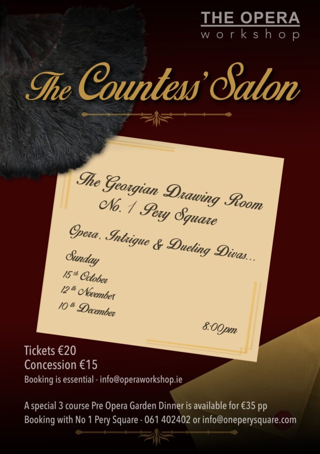 The Countess Salon poster PRINT