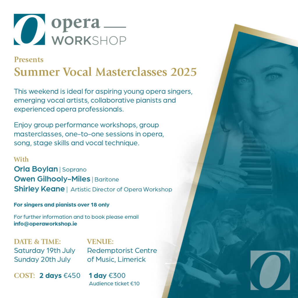 Summer Vocal MasterClass Opera Workshop Summer Vocals MasterClass 2025